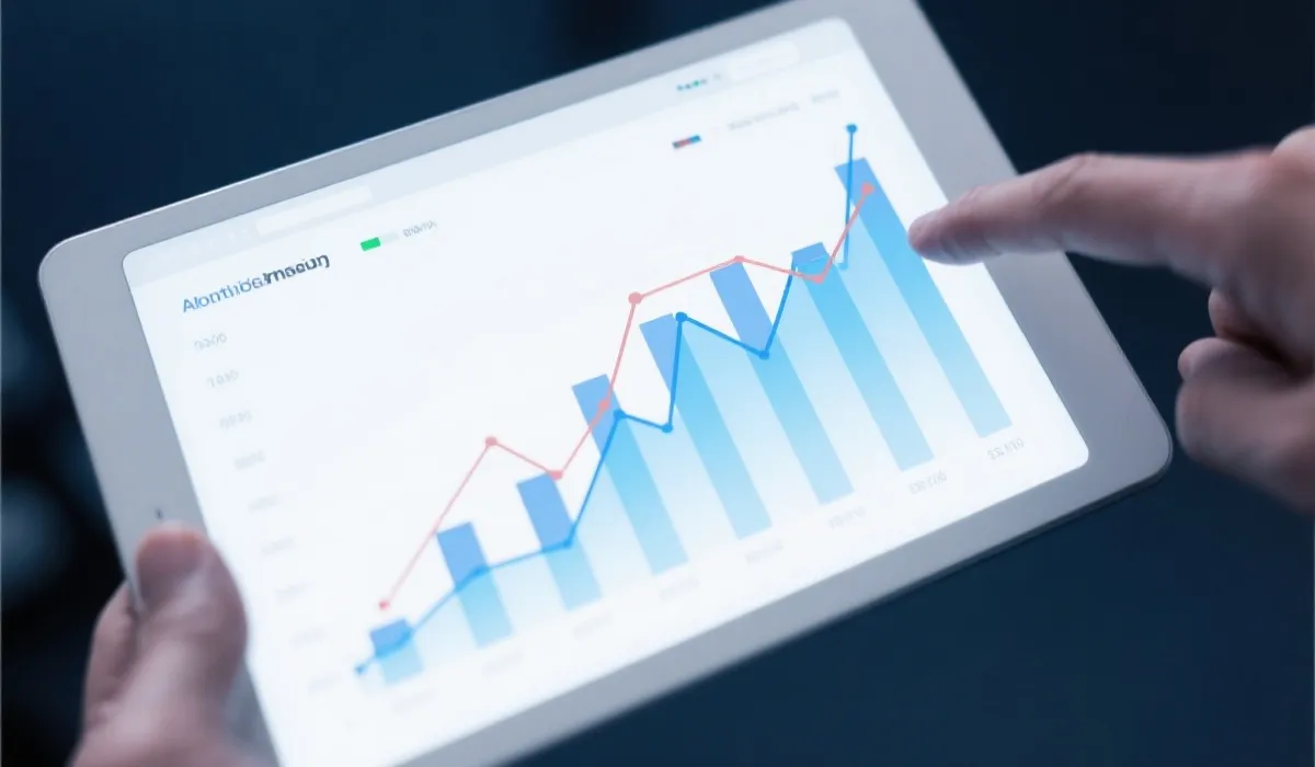 手机预测App界面示意